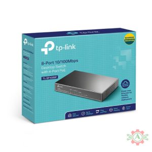 Tp-link 8-Port 10/100Mbps Desktop Switch-TL-SF1008P