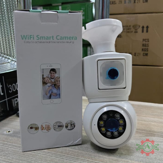 Smart Dual Lens Camera Bulb with WiFi
