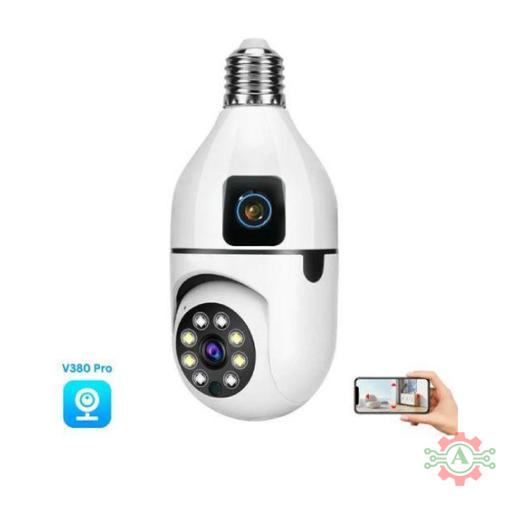 WIFI Smart Dual Lens Camera Bulb
