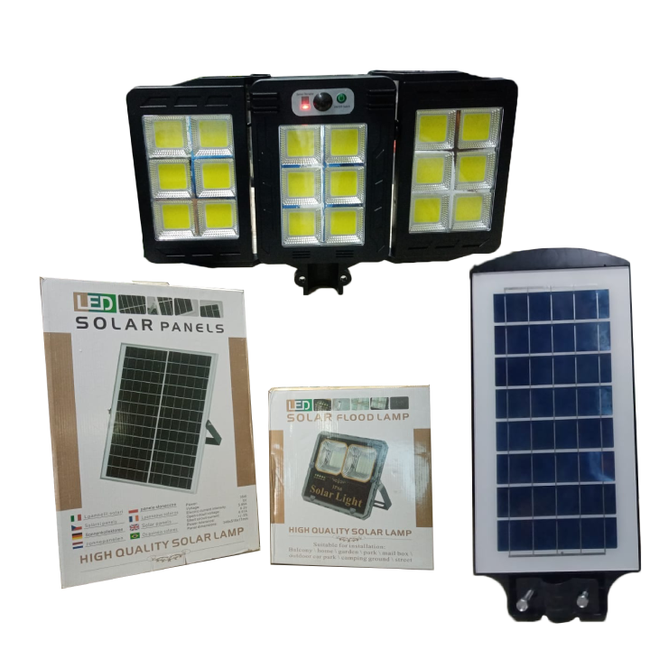 Solar Floodlight & Electric Lamps Systems