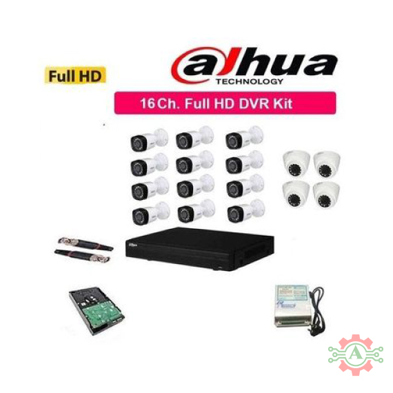 Dahua 16 Channel Camera Kit