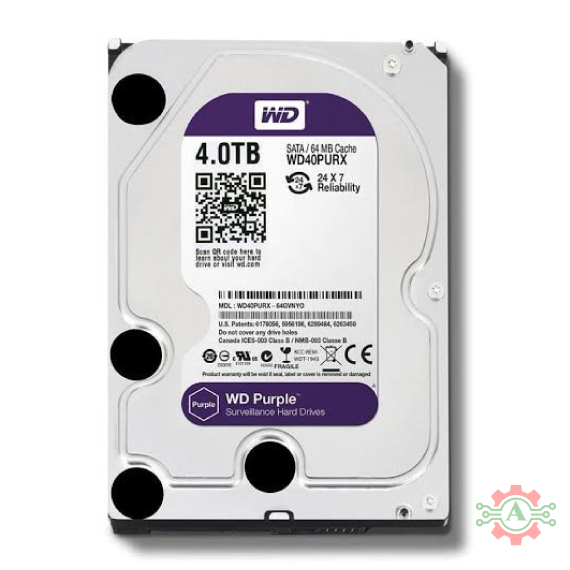 WD 4TB Surveillance Hard Disk
