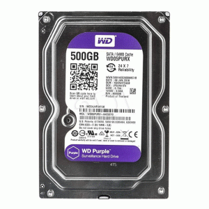 WD 500GB Surveillance Hard Disk