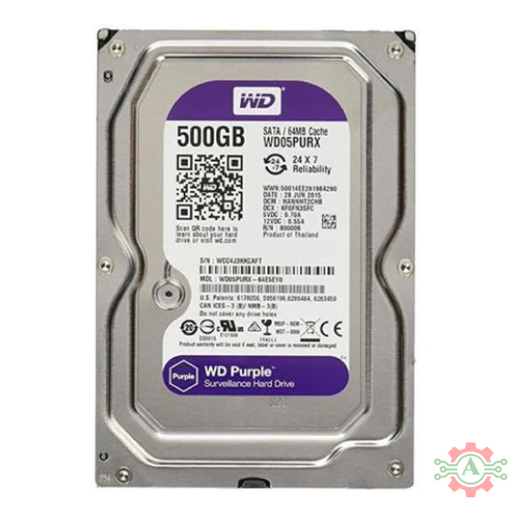 WD 500GB Surveillance Hard Disk