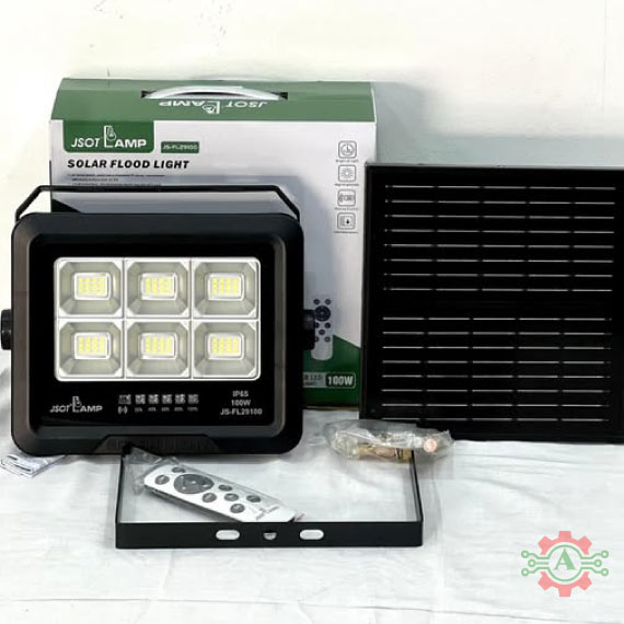Solarmax 100W Solar Flood Light