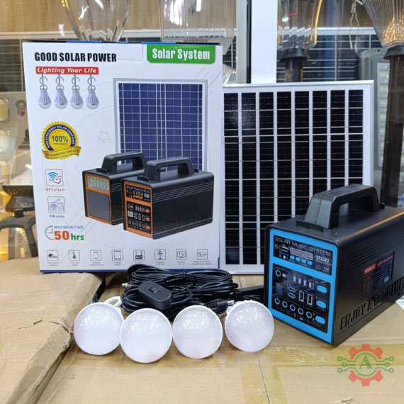 Big Solar Lighting System Kit