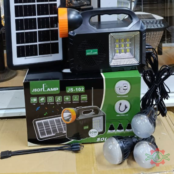 JSOT JS-102 Solar Lighting System Kit