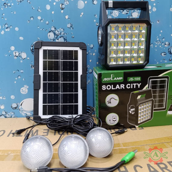 JSOT JS-105 Solar Lighting System Kit
