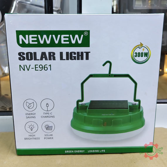 Newvew NV-E961 300W Solar Emergency Light
