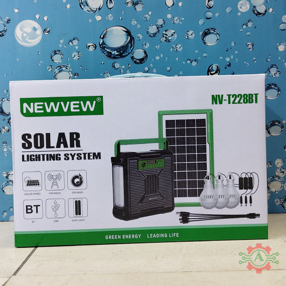 Newvew NV-T228BT Solar Lighting System