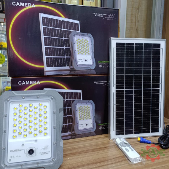 Solar Floodlight with CCTV WiFi Camera