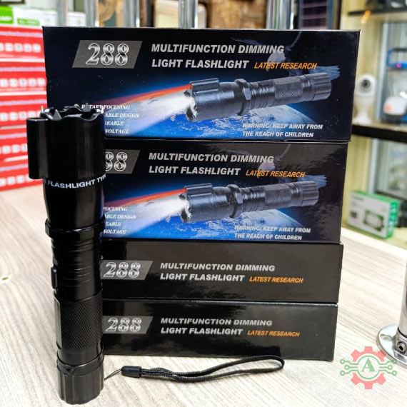 288 Flashlight Torch with Electric Shock and Laser Beam
