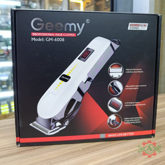 Geemy GM-6008 Professional Cordless Hair Clipper