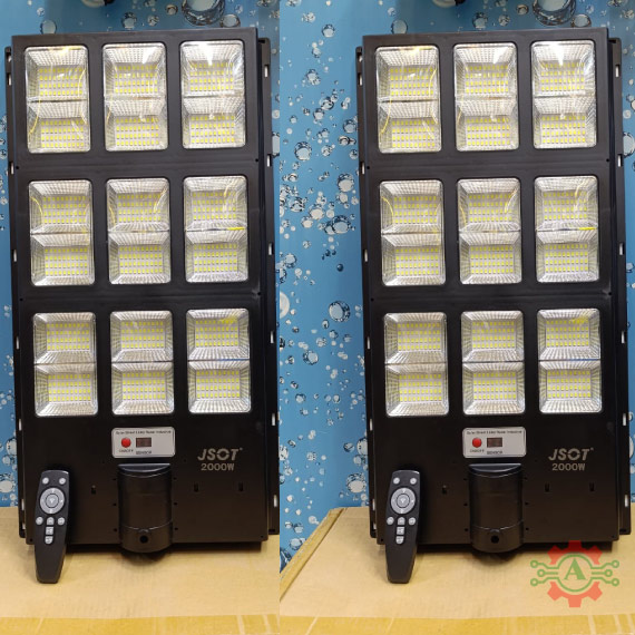 JSOT 2000W Solar Street Light + Pole