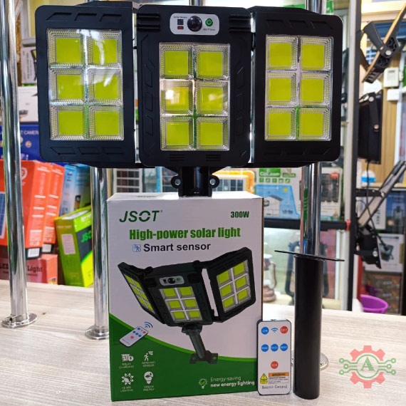 JSOT 300Watts Foldable Smart Sensor Street Light