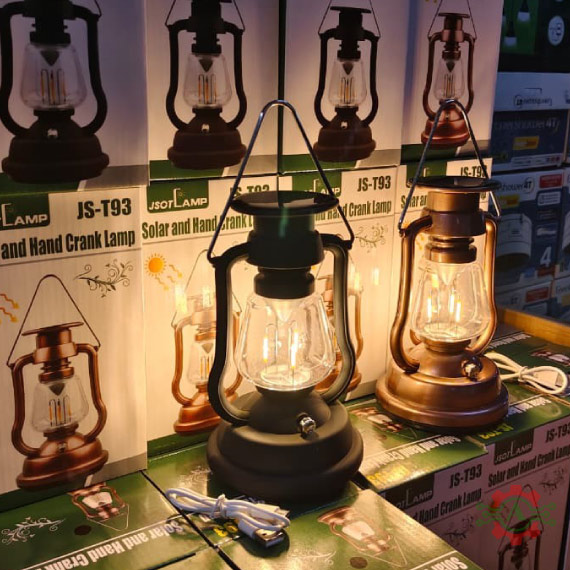 JSOTLamp JS-T93 Solar and Hand Crank Lamp