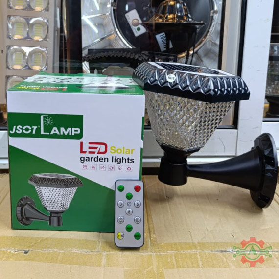 JSOTLamp LED Solar Wall Garden Lights with RGB,WW ,WH