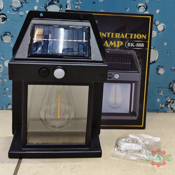 One Bulb BK-888 Solar Interaction Wall Lamp