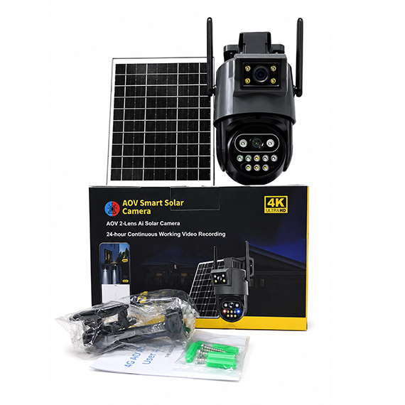 AOV-2--Lens-Ai-Smart-Solar-Camera-with-4G,E-sim-and-Siren