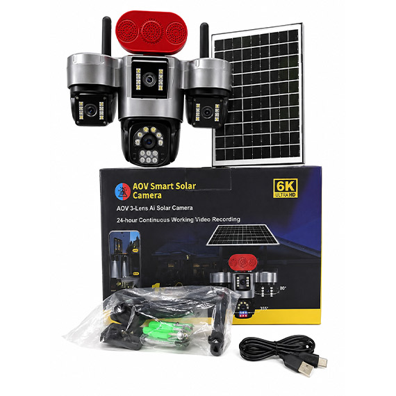 AOV-3--Lens-Ai-Smart-Solar-Camera-with-4G,E-sim-and-Siren